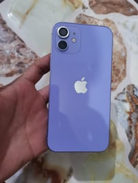 ايفون 12 عادي  ذاكره 128 بطاريه 82 واكفه كلشي مامبدل بي مامفتوح تواصل ...