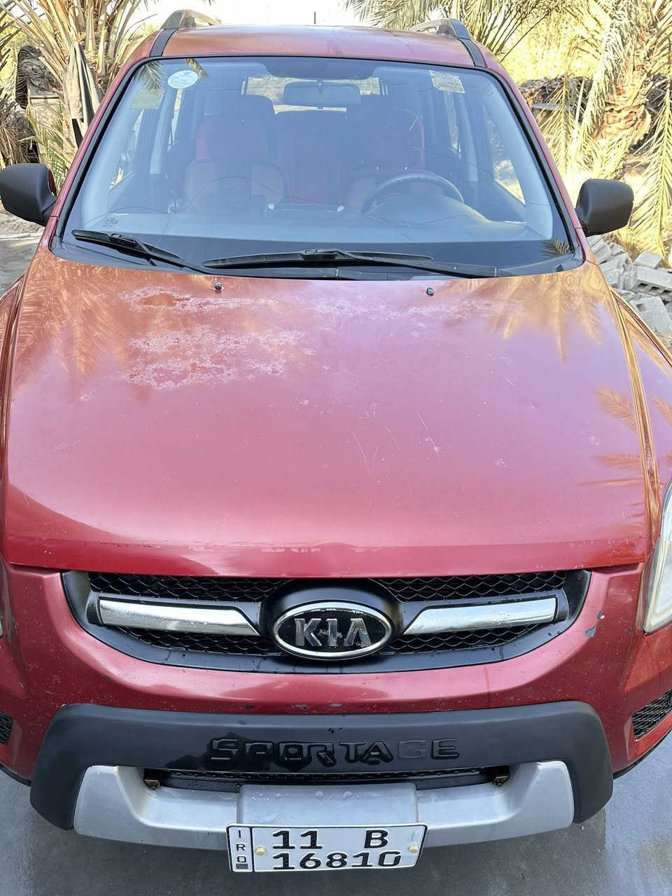 السلام عليكم سبورتج 2009 بلاديه للبيع او المرواس مكينه جديده كير حداديه تخم تاير خير من الله صبغ قطعتين فقط بدون اي ضربه داخليه معروضه ب100 وبيها مجال *********** مكان السياره كربلاء
