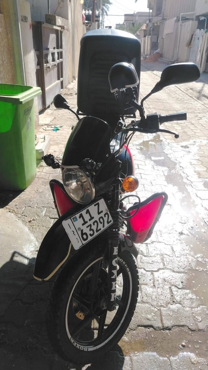 السلام عليكم دراجه بوكسر جبلي مديل 23 مرقمه رقم بغداد انكليزي تحويل ثاني يوم دراجه جاهزه مابيه اي نقص عارضه 2 و550 وبيه مجال مكاني بغداد البياع رقمي للتواصل ***********
