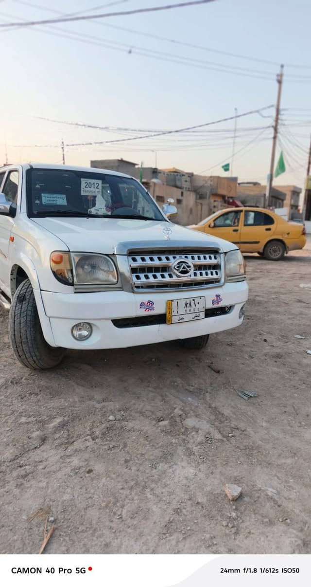 موديل 2012 مكينة جيد جدا رقم انكليزي گير وحدادية نظيفات عنوان كربلاء السعر ٤٨ وبيها مجال رقم التلفون ***********

