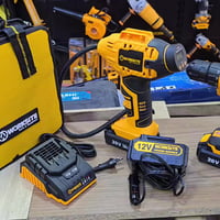 درل شحن 20 فولت • منفاخ سيارات • بطاريتين 2أمبير