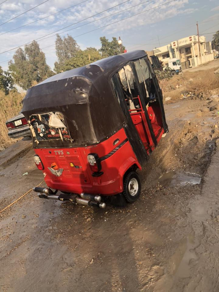 سلام عليكم تكتك TVS للبيع موديل2020شهر11 مرقمه رقم بغداد مكينه مجفته يم ابو علي اللهيبي لاتنقيص ولاتبخير السعر 6وبيها مجال مكاني محمودية ***********
