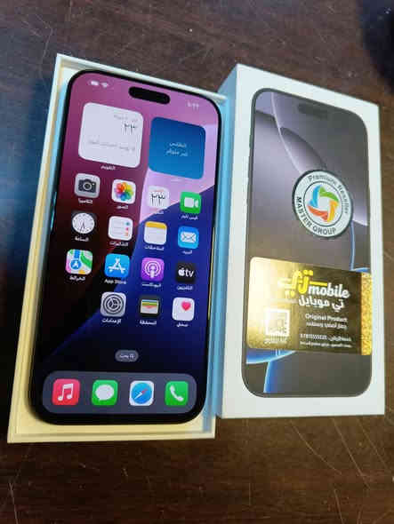 للبيع ايفون 16 برو ماكس ذاكرة 256 لون اسود جديد بطارية 100 مشحون 42 مرة السعر مليون و450 مكاني بغداد
***********
