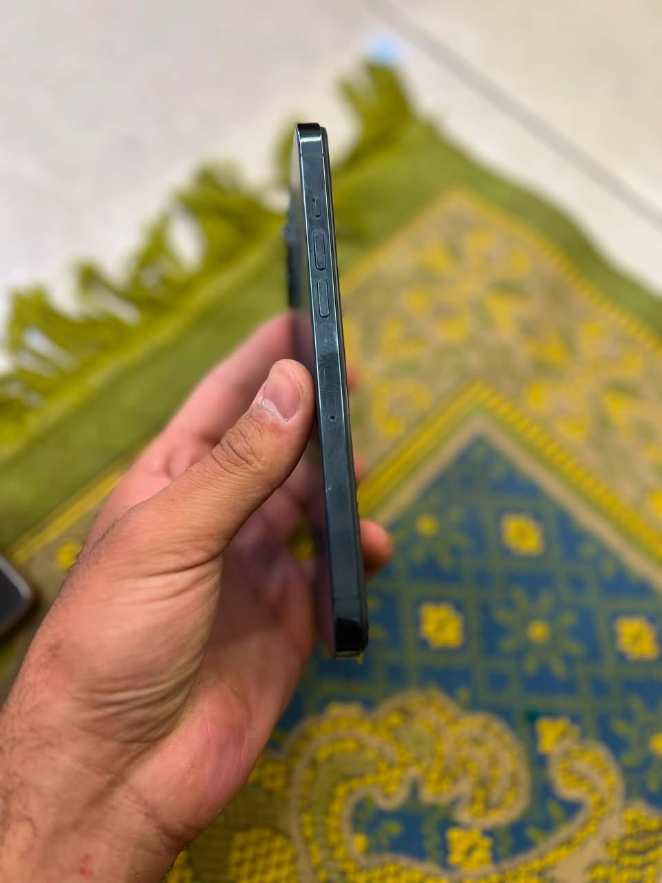 السلام عليكم أيفون 12برو ماكس ذ256 مبدل شاشه وبطاريه اصلي البطاريه 100‎%‎الجهاز نضيف كلش السعر 425بي مجال قليل الشراي يتصل أو وتساب ***********
