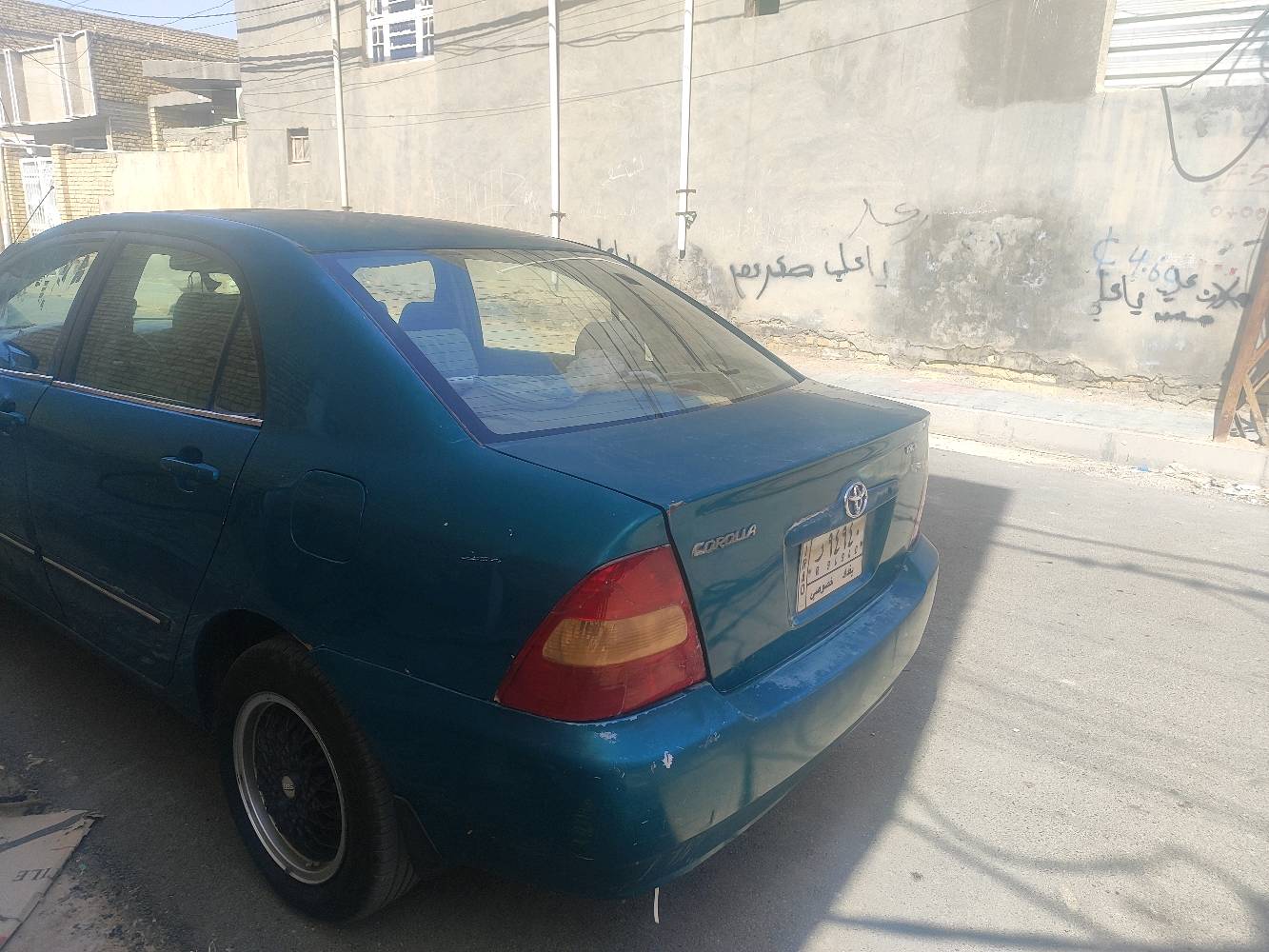 كورلا بيكاتشو رقم بغداد محرك ١٣٠٠ كير محرك تمام كشرها تعبان تبريد تدفئة شغالة صدرها بي درايمات كايمة راعيها بنعمانية بيتهم السيارة مشروع وطني معروضة ب60$ وبيها مجال

***********