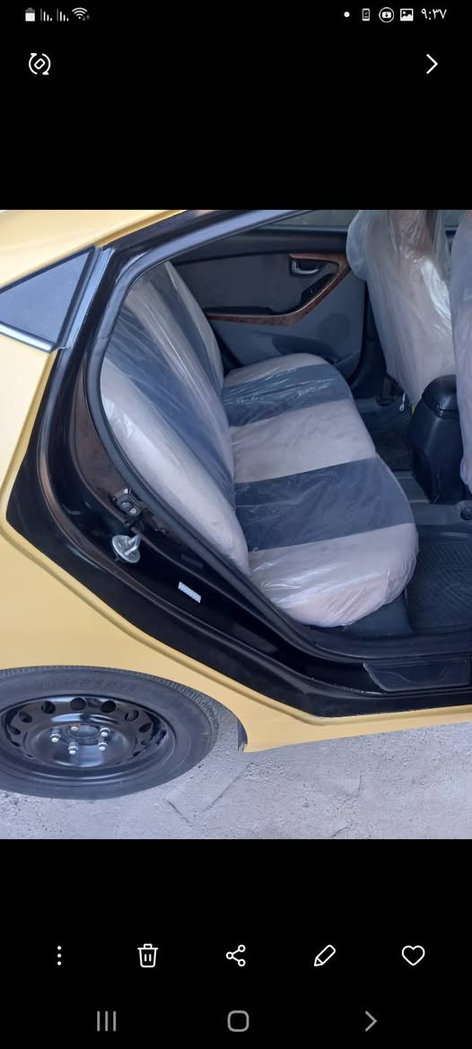 السلام عليكم الانتره موديل 2016 بصمه مصفر كرامات و هيا وسنوية جديده ورقم انكليزي مكينه 2000 سيارة جاهزة لشارع جايه من امريكا عطله ميكانيكي بدون ضرر بيه ضربه بل جامرلك بدون فخذه سعر 110 وبيه مجال عنوان بغداد نهروان سيارة ما مشتغل تكسي رجاء بس شراي يخابر ***********
