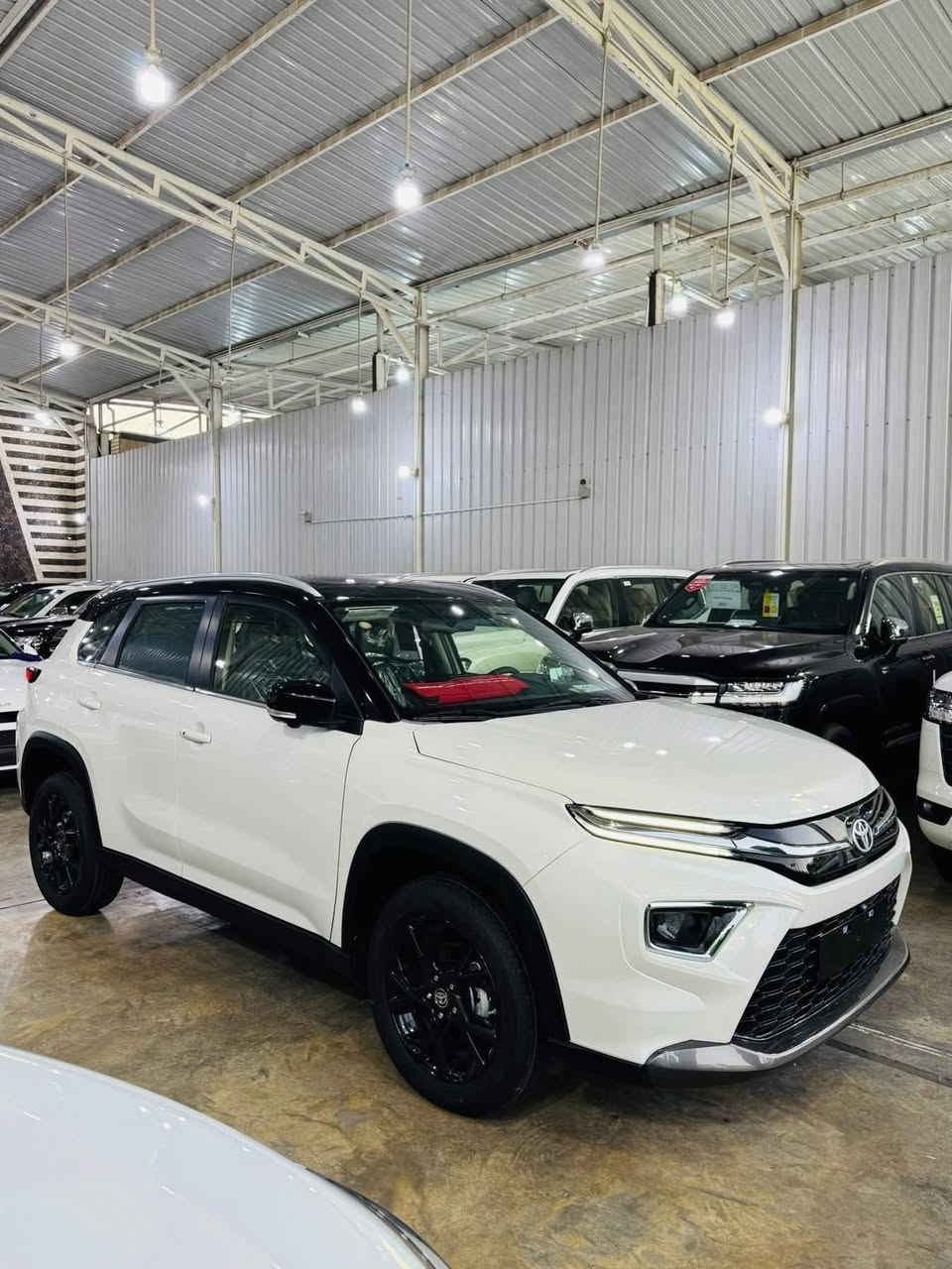 {.♥️🔥مجموعه الملك لتجاره السيارات .🔥♥️.}.    

نقدم لكم افضل العروض المناسبه للزبائن الكرام 

 ✅🔥الاسعار راح تكون نار وتدلال ادللو حبايبنه 🔥✅

        🔥 تويوتا يوربان كروس 2026 فل كامل 🔥
🚗 فئة 1/1 — أعلى مواصفات ام الكامرات 5️⃣

✨ سيارة عائلية اقتصادية بتصميم عصري وفاخرة ✨

🔥✅السياره ضمان 2 سنه و 40.000 كيلو متر   ✅🔥
                     و 8 تبديلات دهن مجانيه 
━━━━━━━━━━━━━━━━━━━
⚙️ المحرك والأداء
• محرك 1.5 لتر Mild Hybrid
• قوة 104 حصان
• ناقل حركة أوتوماتيك 6 سرعات
• نظام دفع أمامي FWD
• صرفية وقود ممتازة داخل المدينة

━━━━━━━━━━━━━━━━━━━
✨ المواصفات الخارجية
• مصابيح LED أمامية مع DRL
• جنوط ألمنيوم 17 إنچ
• سقف بانوراما مزدوج
• مرايا كهربائية قابلة للطي مع إشارات
• كاميرا خلفية + حساسات
• سبويلر خلفي وقضبان سقف

━━━━━━━━━━━━━━━━━━━
🛋️ المواصفات الداخلية
• مقاعد جلد فاخر
• شاشة 9 إنچ + Apple CarPlay & Android Auto
• شاشة عدادات رقمية + Head-Up Display
• شاحن لاسلكي للموبايل
• إضاءة داخلية محيطية (Ambient)
• مكيف أوتوماتيك مزدوج
• نظام صوتي 6 سماعات

━━━━━━━━━━━━━━━━━━━
🛡️ الأمان والسلامة
• وسائد هوائية متعددة
• نظام الثبات الإلكتروني VSC
• ABS مانع انغلاق المكابح
• نظام المساعدة على صعود المرتفعات
• كاميرات 360°
• نظام مراقبة ضغط الإطارات

━━━━━━━━━━━━━━━━━━━
🎯 أبرز المميزات
✔️ اقتصادية بالوقود
✔️ حجم مثالي للمدينة
✔️ تجهيزات فل كامل
✔️ اعتمادية تويوتا المعروفة

━━━━━━━━━━━━━━━━━━━
📍 العنوان: بغداد الكريعات نهاية شارع المعارض

📞 للاستفسار الاتصال على الأرقام:

☎️0772 821 1475

☎️0772 816 0899
