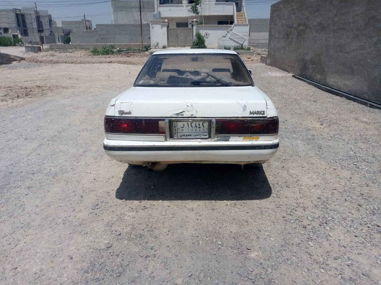 سلام عليكم مارك مديل 91 كير ومحرك جديد صدر جديد تخم تاير جديد بدون ضربه بدون صبغ رقم صلاح الدين مشروع وطني سنويه لل 28 مكاني صلاح الدين تكريت السعر 20 وبيها مجال للاتصال ***********
