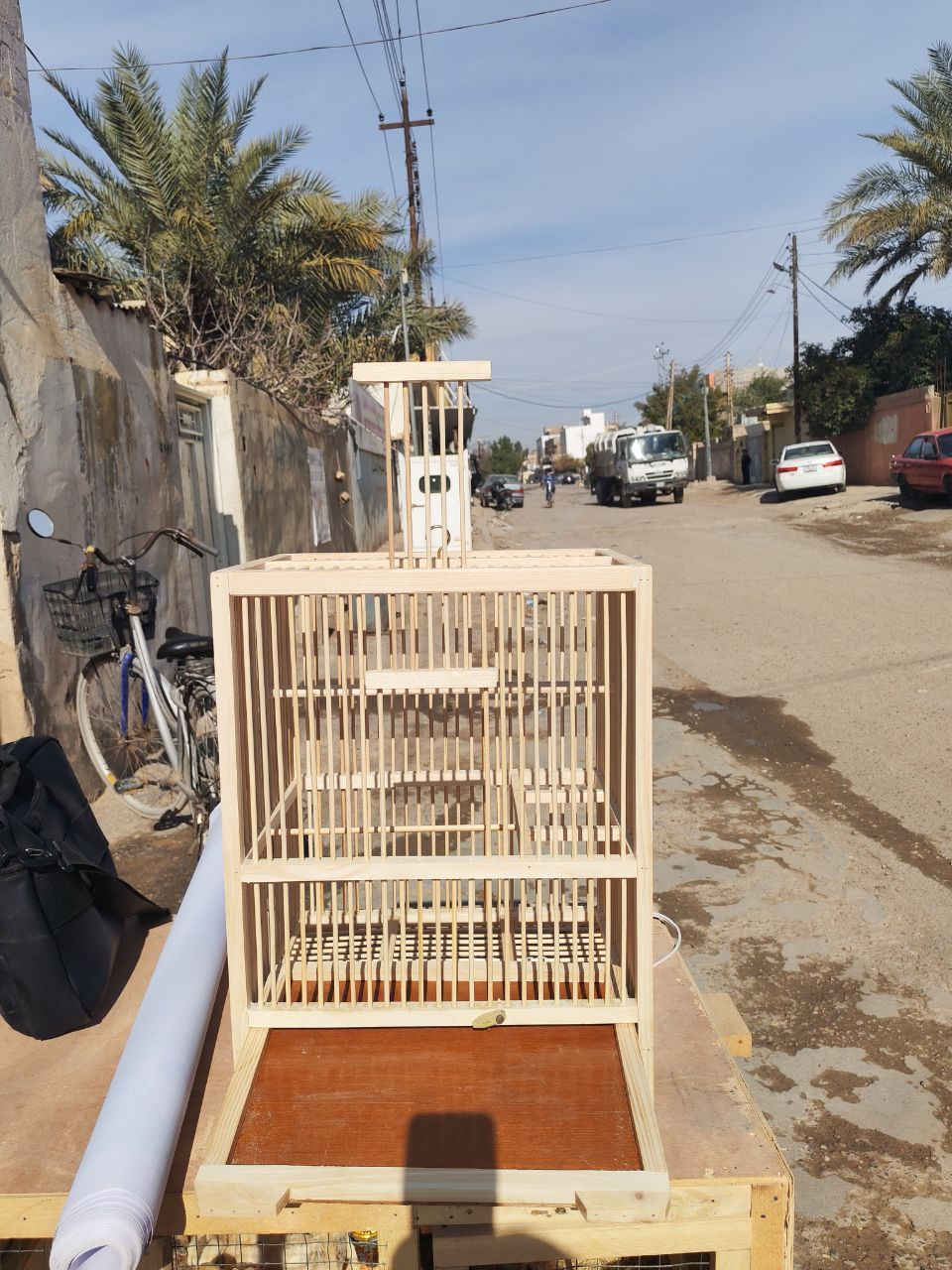 #للبيع
#قفص_جمّالي
#قفص_عدل

سامراء  شارع العزاوي ركن شارع  البوشامان. 

***********
