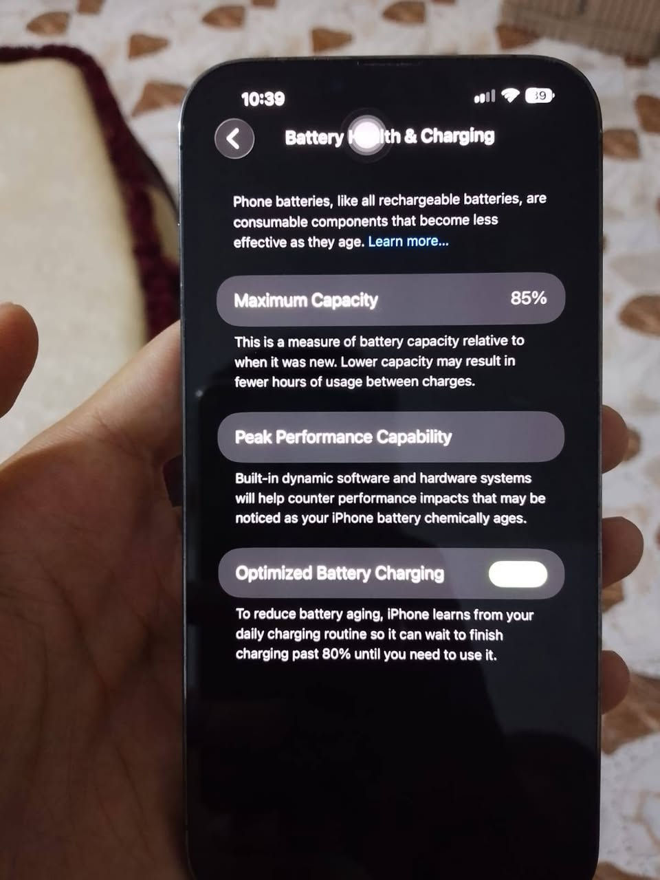 سلام عليكم ايفون 13 pro max
بطاريه 85 جهاز نضيف گكلش ذاكره 256 جهاز وتر ممفتوح ولا مصلح رايده ٧٠٠ وبي مجال بسيط مكان ابو غريب او عامريه


**إذا كنت صاحب هذا الإعلان وتريد حذفه لأي سبب، رجاءا أرسل رسالة إلى الدعم الفني**