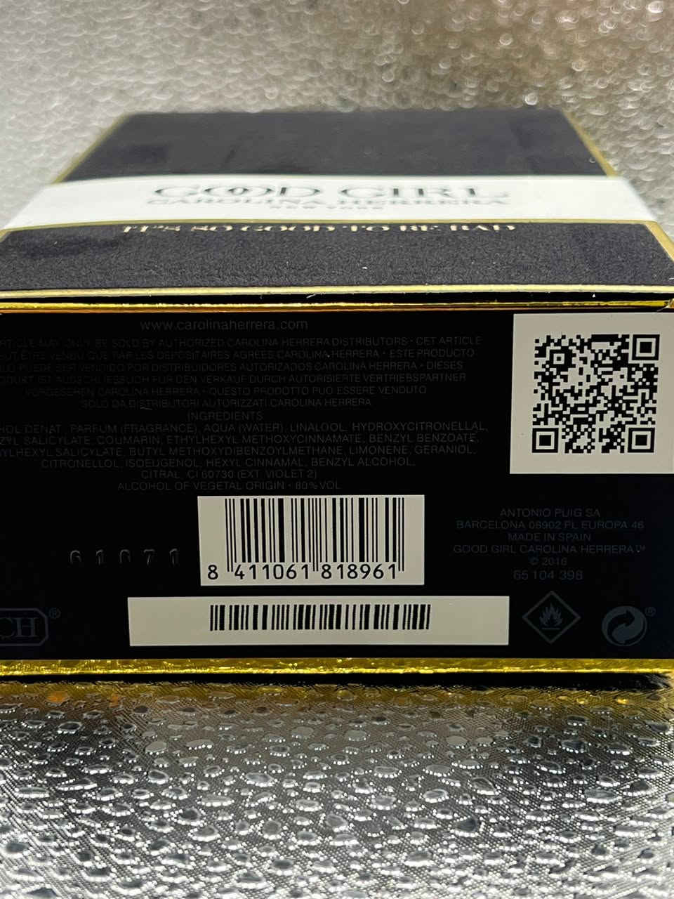 عطر ماركة GOOD GIRL أمزون
متوفر توصيل لجميع محافظات العراق


**إذا كنت صاحب هذا الإعلان وتريد حذفه لأي سبب، رجاءا أرسل رسالة إلى الدعم الفني**