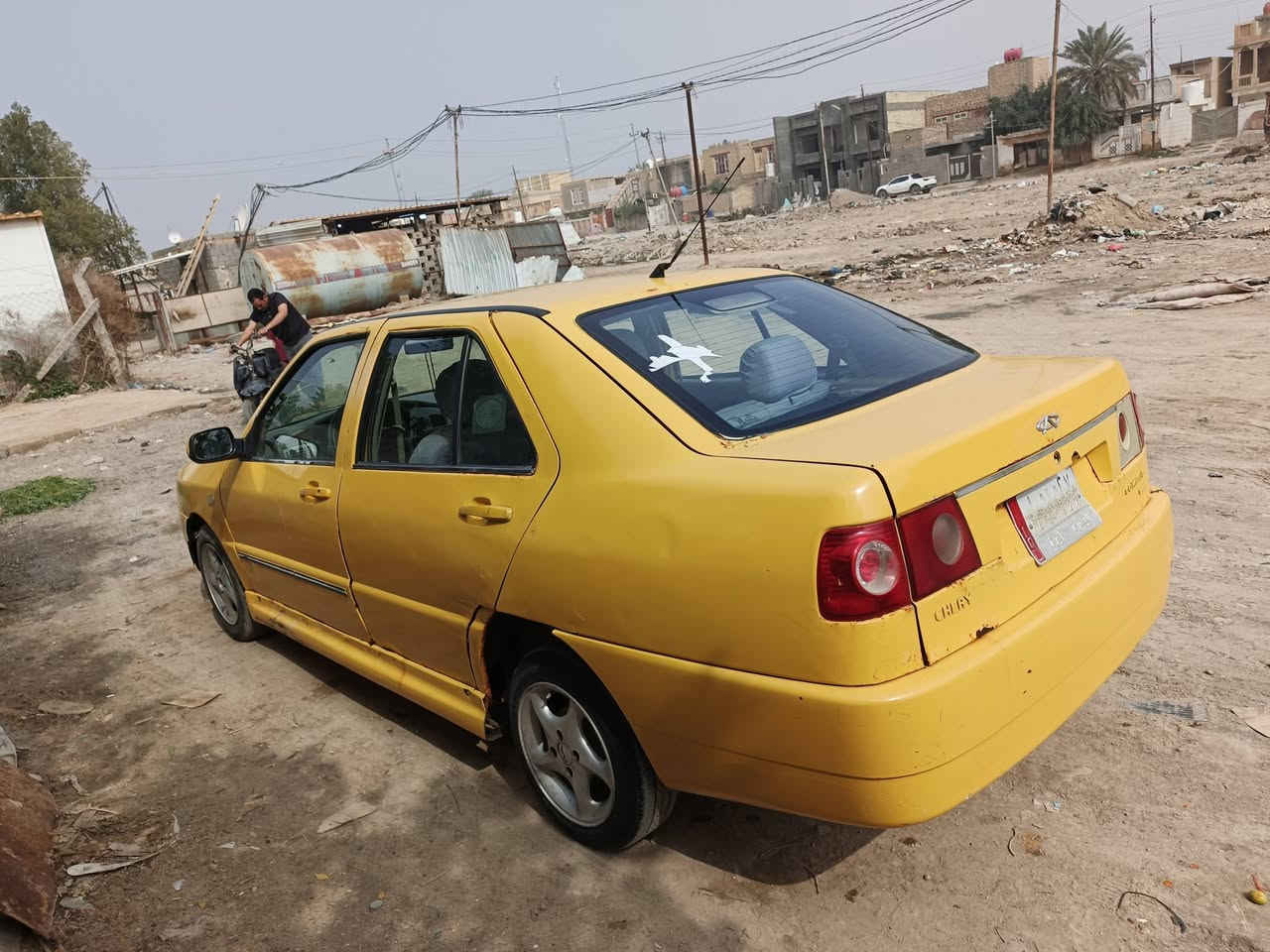 للبيع او مراوس شيري كوين 2010 محور مكينه كورله
حداده توني مسويه رقم بصره ما ندل راعيه سنويه صاقطه السعر 13  مكان شطره ***********
