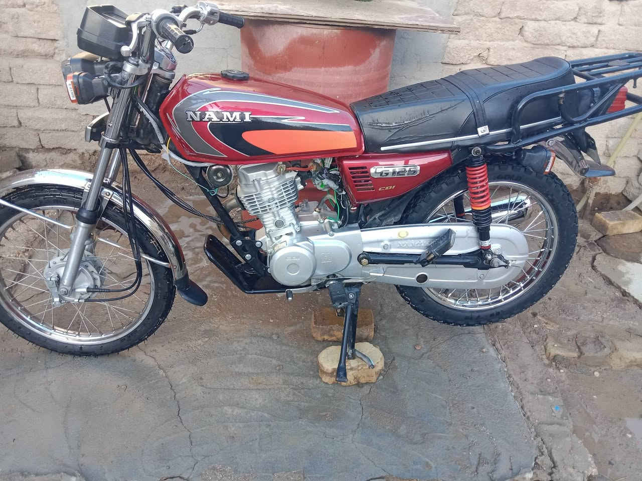 السلام عليكم دراجه تعمير محرك 25 وشاص 21 اوراق استنساخ مكاني بابل حي العسكري شارع 30 ما متواجد خاص راح اخلي رقم تلفوني ***********
