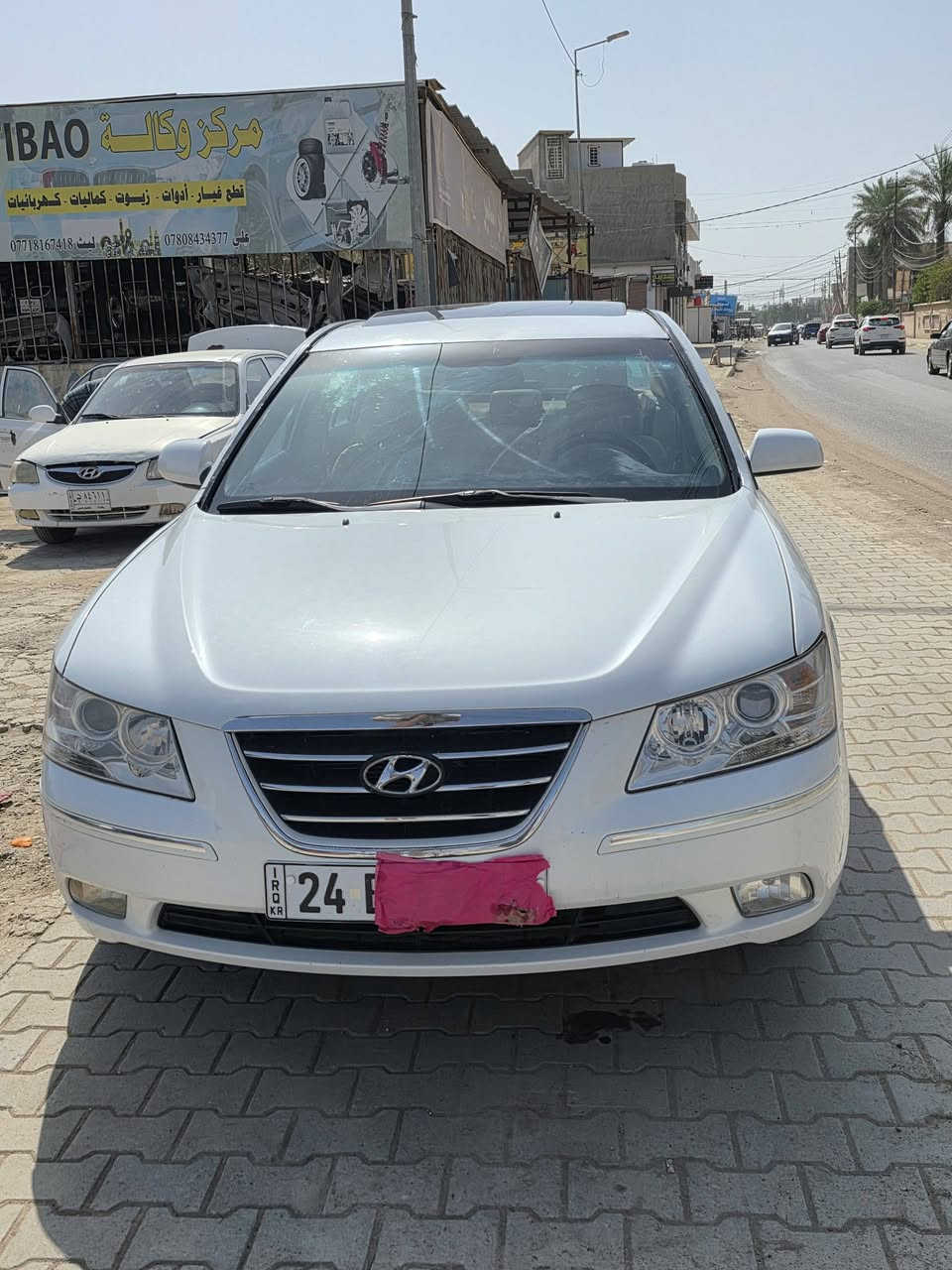 السلام عليكم سوناتا ٢٠٠٩وارد خليجي السياره فول مواصفات واحد على واحد مكان السياره حله حي بابل السعر 100 وبيها مجال للطيبين رقم ***********بدون مراوس بيع فقط
