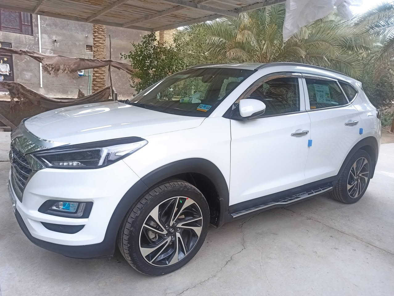 سلام عليكم توسان خليجي 2020سياره بدون صبغ بيهه تبديل قطعتين وبارد قليل موضح بالسونار رقم شمالي بسمنه مكينه كير حداديه جاهزه بيهه تصليح يم قاعده الدبل واضحه ضمن الصور السعر 170وبيهه مجال ***********العنوان كربلاء الحسينيه
