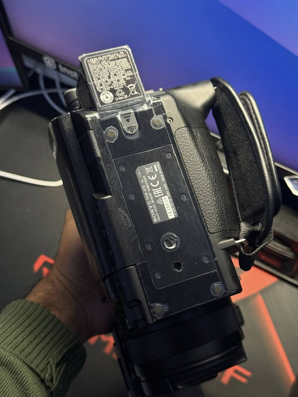 Sony pxw-x70 سوني
كاميرة نظافة جداً عالية الصورة امامك 
السعر 900 دولار مكان بغداد متوفر توصيل 🚚 
تواصل معي خاص للاستفسار اكثر
ملحقات كاملة شاحنة + بطارية + قبق عدسة امامي


**إذا كنت صاحب هذا الإعلان وتريد حذفه لأي سبب، رجاءا أرسل رسالة إلى الدعم الفني**