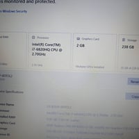 ديل i7 الجيل السادس • كارت AMD 2گ • بطارية 50 دقيقة