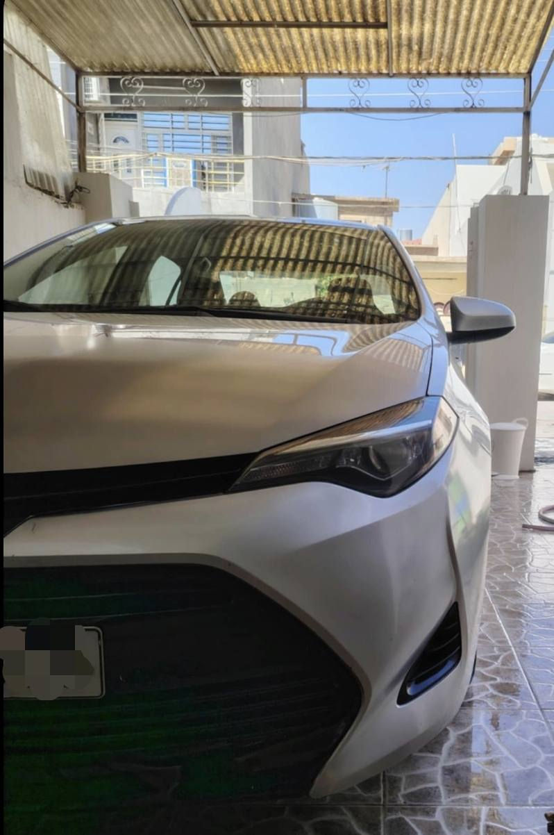 ‏  تيوتا كورلا  2017 LE  
‏      
  سياره بدون ايرباك بجم كبس
         ____________________________
‏‎موصفات.....
 الفئه LE
‏‎لون سلفر
محرك 1800
رادار امامي
فول تحكم ستيرن
كروس مثبت سرعه 
نظام أيكو +عادي
مانع تزحلق.
كامره خلفيه
لايتات زنون

..............................................................
سياره بجم كبس  فقط جاملغ خلفي صبغ والصندوق مبدل بلاد شرط الفحص بدون  ايرباك صور ضرر داخل منشور ..كير محرك شرط الفحص  ..صدر امامي خلفي تايرات باتري جديد

رقم سليمانية شرط التحويل وكاله و غرامات

🛑سعر 137 ورقه بيه مجال بسيط🛑
 ‏‏‎مكان سياره..كلار ..خانقين ...رقم الهاتف 
*********** خناقين, ديالى
