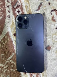 آيفون ١٢ برو ماكس ١٢٨ • بطارية ٨٠ • ظهر مفطور