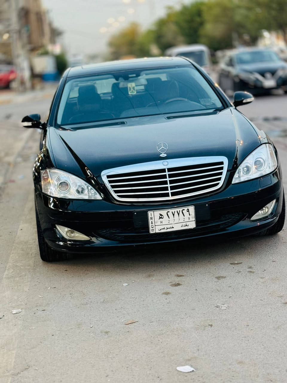 السلام عليكم
للبيع 
السيارة شرط 

Mercedes -Benz
S 350
Model :2009 أصل

#مكان السيارة : بغداد 
-------------------------------------
سلام عليكم 
للبيع  مرسيدس اس كلاص موديل 2009اصل حجم S350مكفولة من الضربة والحادث يابان مع ذلك بها سونار
تفاصيل👇🏻👇🏻
1_ بصمة
2_محرك +كير مكفولات ⚔️
3_تبريد 3 قطع +ثلاجة❄️
4_كروز سرعة🔒 
5_ سلايت ⚔️
6_  شاشة ا🖥
7_ مري قلاب مع البك
8_صندوق شفط
9_انارة ترحيب💡 خارجية وداخلية ⚔️
10_شاشة اعطال💬
11_داخل جديد جدا  كهرباء ⚔️
12_لايت زنون 
13_ مري شفط
14_ ايرباكات سليمة 
15_ويل18بلادي  ⚔️
16_سستم صوت BOSS 
17_صدر امامي خلفي جيد 🛠️
18_حساس مطر💦  
20_لايت اوتو   ⚔️
21_ وضعيات قيادة سبورت وعادي واوتو🔥
22 زراك لايت شغال
23 لايت داينمك مع حركة الستيرن
24 تجاوي خلفية كهرباء قلابة 
25 بردة كهرباء
26 سلايد رؤف
27 جام ازرق عازل للحرارة
28 استيرن تدفئه
29 دوس نيكل كروم 
30 أربع جوبلسات تصعد وتنزل حسب رغبة الشخص
31 كير ثلاث وضعيات
33 كشنات هيترات مع كهرباء
34 كشنات خزن ميموري 3 وضعيات
35 المرايا الجانبية تنطبق عند قفل السيارة 
36 تعتيم ذاتي للزجاج
37 تحكم استيرن جهتين
38 استيرن كهرباء 
39 أربع كشنات كهرباء وتدفئة 
للبيع او مراوس بتاهو موظيل ١٤او ١٥
 
الاستفسار ***********
