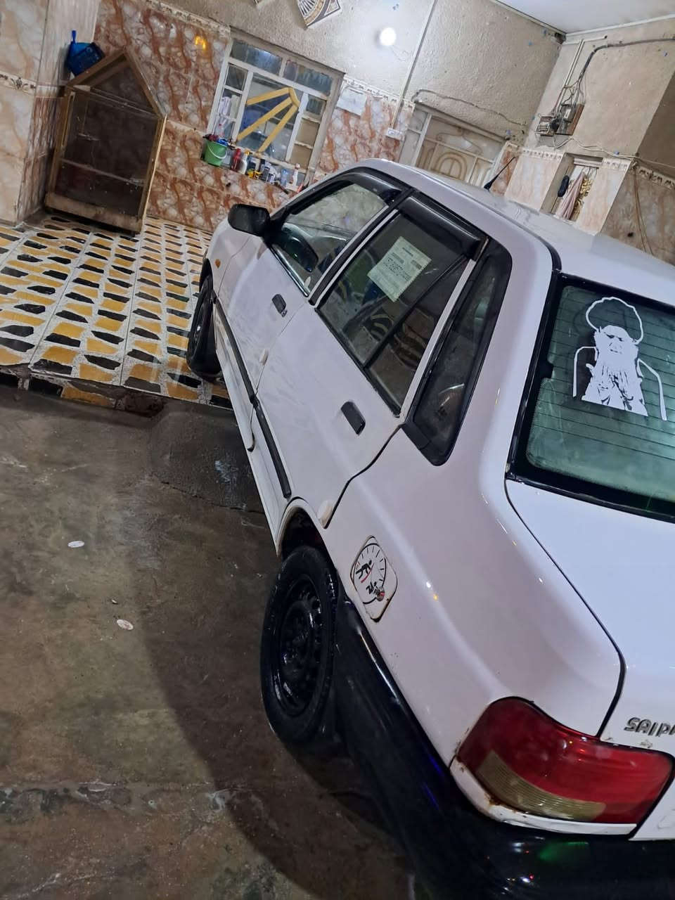 السلام عليكم 
سايبه مديل ١٤
مكينه وكير  كفاله
تخم تاير جديد كهربائيات كله شغاله/حداده جديده تبريد منضومه جديده
/ تحويل ثاني يوم 
السعر ٣٠ وبيهه مجال قليل للاستفسار
*********** مكانهه البصره الزبير
