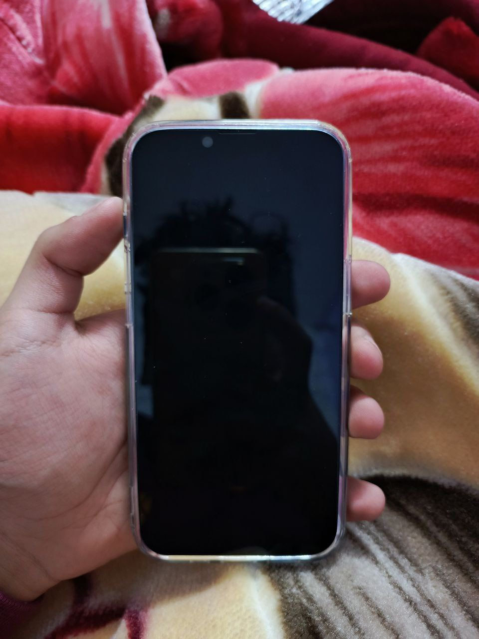 سلام عليكم ايفون ١٣ عادي جديد بعده بضمانه ماستر سنة كامله وضمان الشركة سنتين جديد وتر بروف غراضه كامله ذاكره ١٢٨ بطاريه ٩٣ شرق اوسط مكفول من كلشي غراضة كاملة شاحنة كارتونتة وويا ايربود برو جيل الخامس اصليه غراضها كاملات ضمانها مخلص اريده مراوس ويا ايفون احسن منه ١٤ برو ١٥ العادي حتلو مبدل قطع مومشكلة اهمشي راس براس الايربود انطيها فرق موجود واتساب وموجود ماسنجر مكاني نجف حي النداء فقط مراوس ***********
