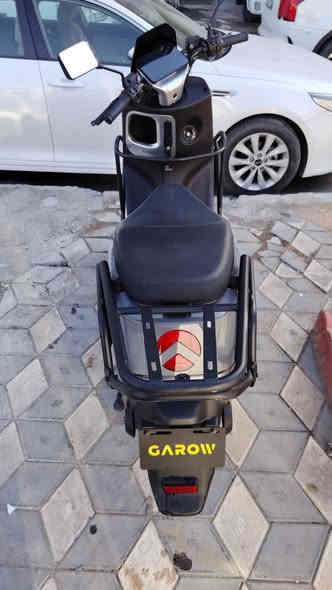 السلام عليكم 
للبيع او مراوس بسكنس 
دراجة جديدة 6 بطارية سرعتها 80 الشحنه الوحده تمشيك 50 كيلو 
***********
