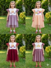 فستان بناتي • مقاس ١-٣ سنه • أقل طلب ١٥٠٠ قطعة