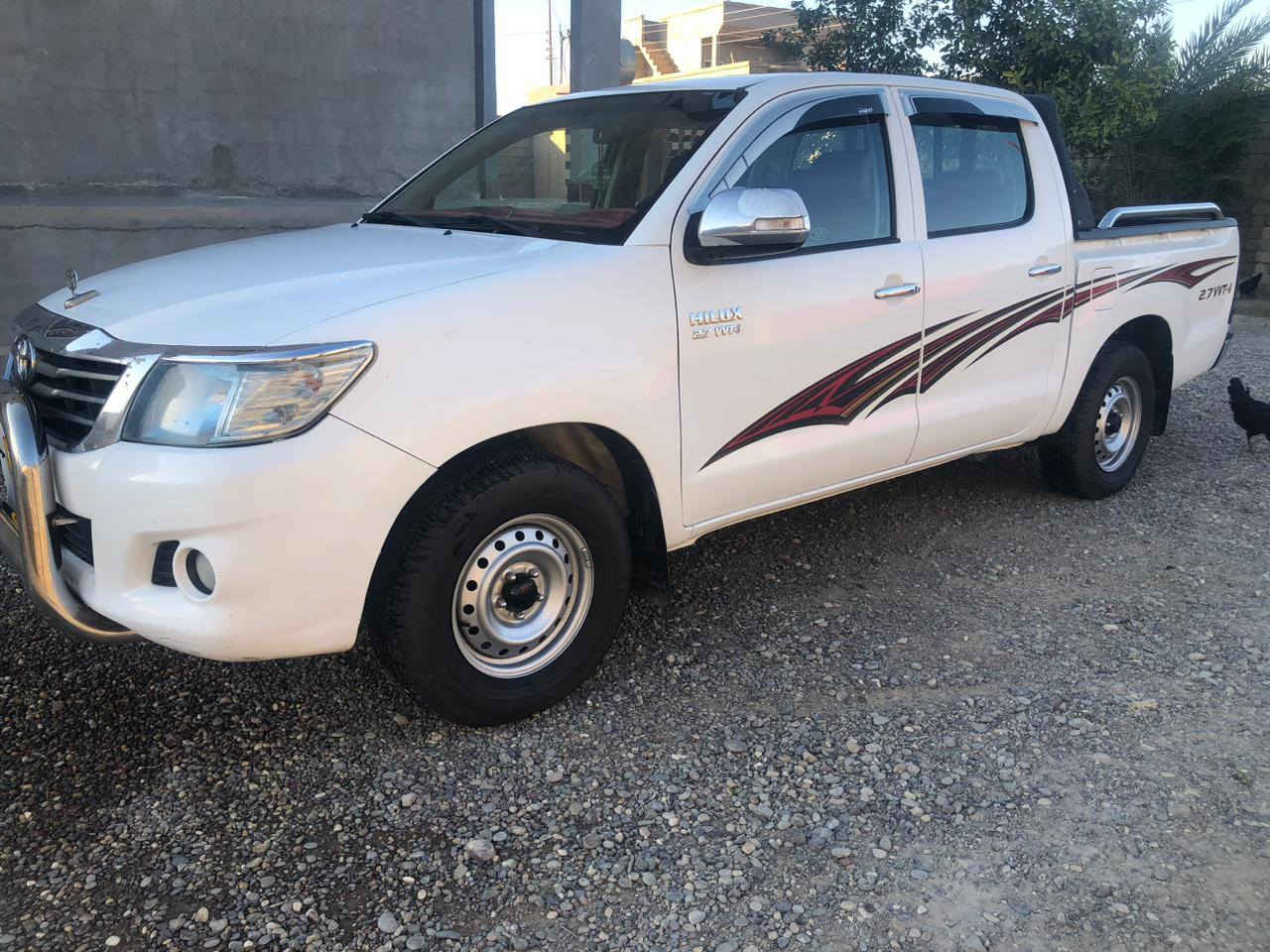 #مكلف بالنشر
عذاري 2014 جديده رقم دهوك گير عادي بيها صبغ نصف البونيد  فقط  گير محرك صدر تاير كلها شرط  للبيع بالنقد أو مراوس بسيارة أقل منها مع فرق نقد رقم صاحب السياره 
077-409-19532
