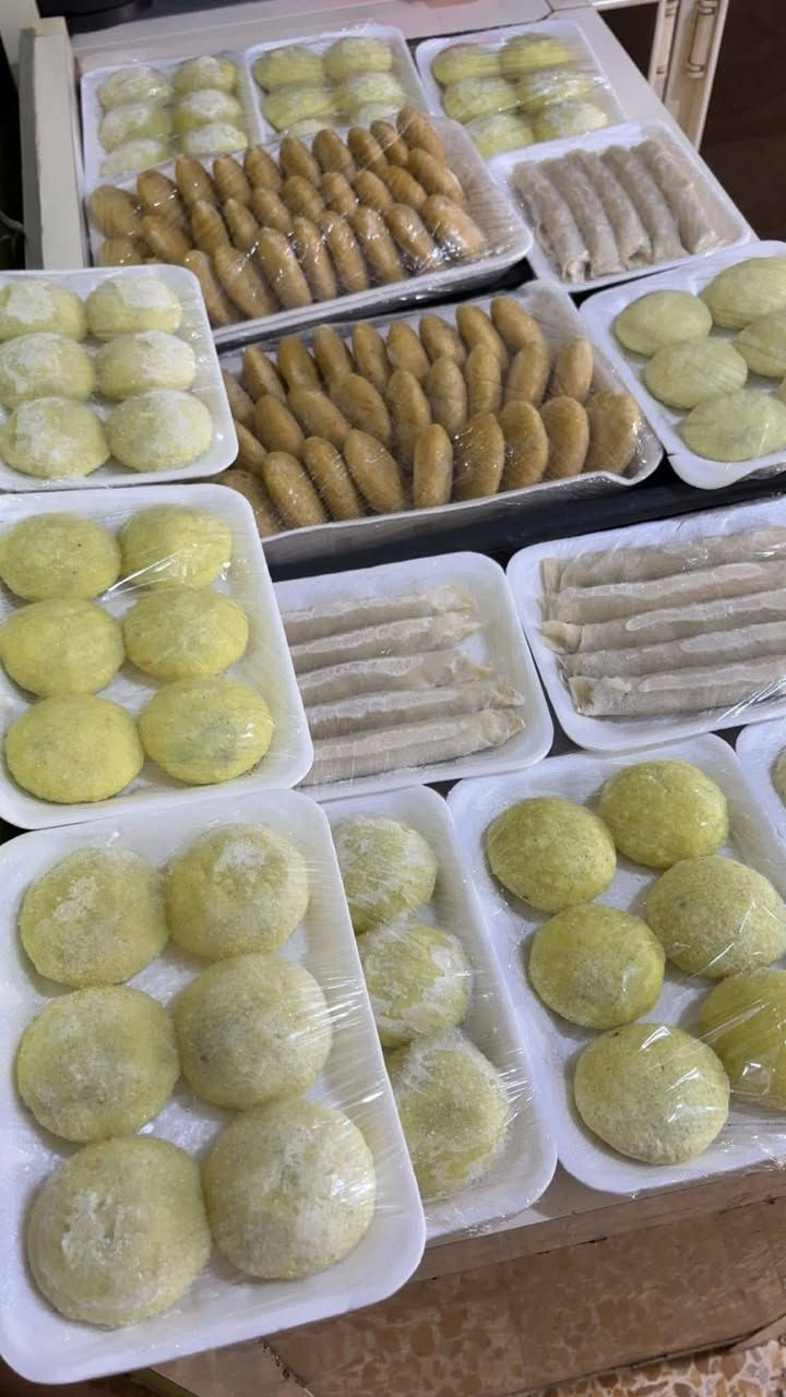 عندنا اليوم أحلى سفرة 😍✨
كبة وبورك وكليجة… وكبة تمن وكبة جريش وكبة بتيته 💛
والمميز بعد أكو توصيل، يعني الطعم يوصل لباب البيت سخن وجاهز 😋🍽️
هنيًا وراحة بال عليكم 🌿


**إذا كنت صاحب هذا الإعلان وتريد حذفه لأي سبب، رجاءا أرسل رسالة إلى الدعم الفني**