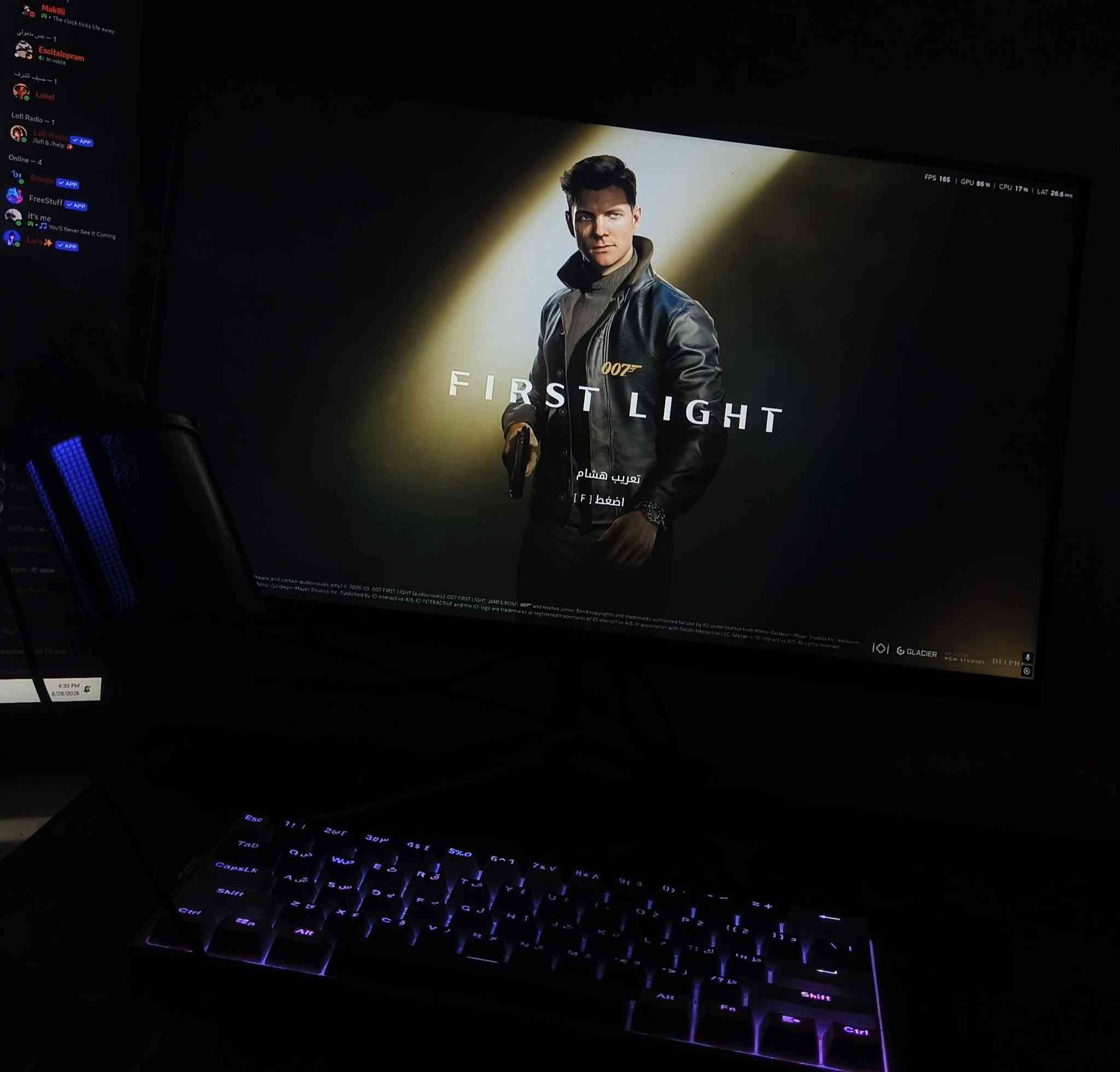 السلام عليكم شاشة نحيفة للبيع
MASS 165Hz 
قياس 24
Ips
السعر 125 الف وبيه مجال 
للتواصل واتساب ***********
عنواني النجف قرية الغدير
