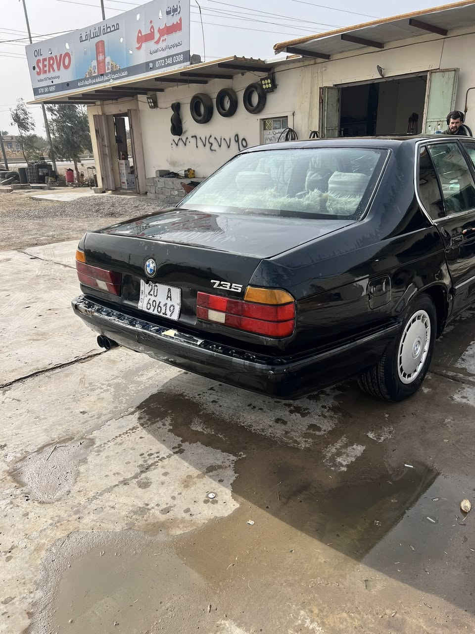 بي ام 735/ 6 سلندر للبيع السياره جاهزه بيهة شوية نواقص السعر $35 مكان السياره ديالى   ***********
