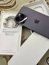 ايفون 14PRO MAX جهاز بلادي   ذاكره 128  دبل خط‼️  جهاز شرق اوسط   بطار...