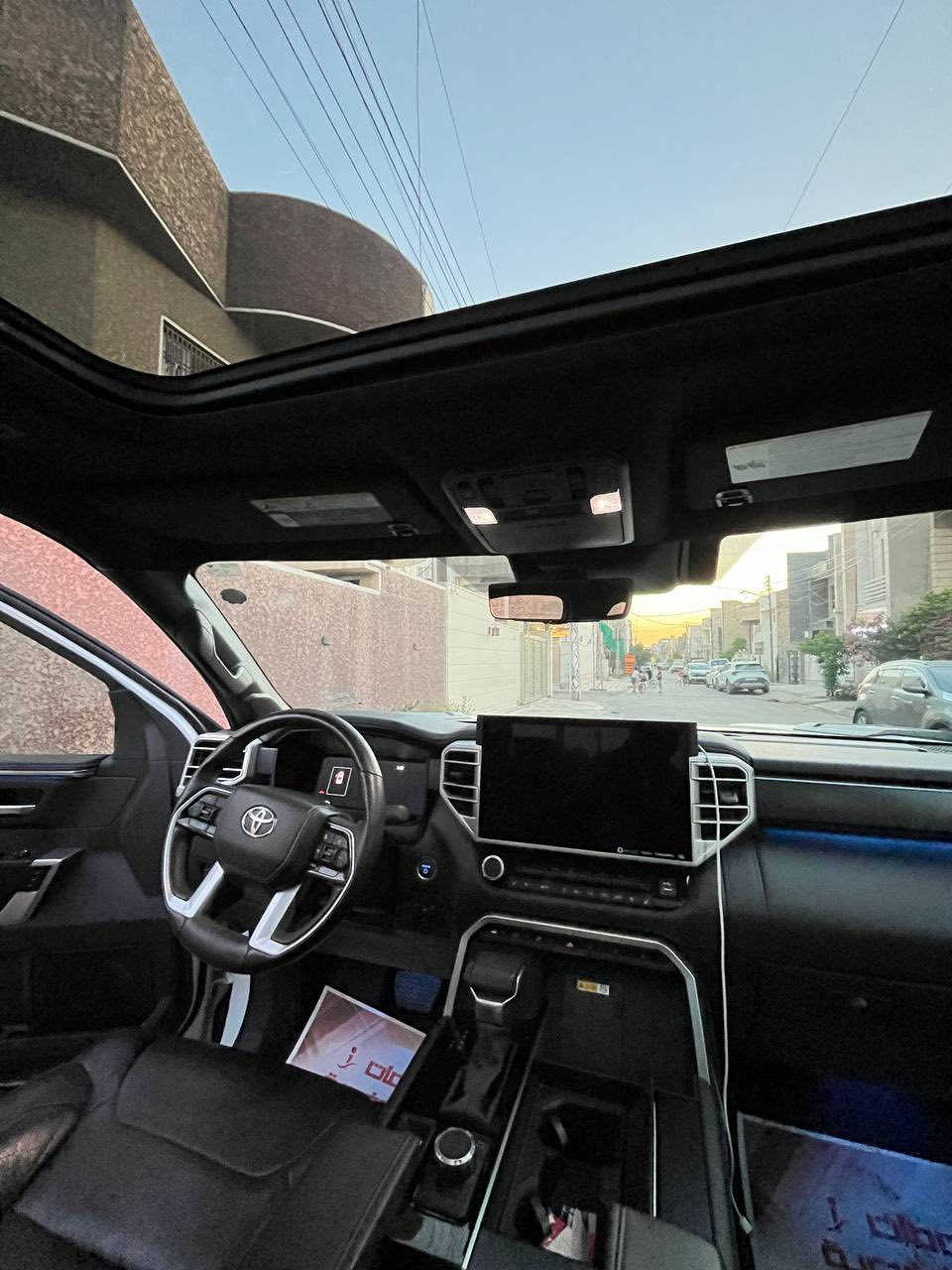 السلام عليكم
تيوتا تيندرا للبيع 2024 فول مواصفات بلاتينيوم محرك 6 سلندر تون تيربو هايبرد iforce max بنوراما كشنات جلد كهرباء وتبريد و تسخين رادارات نقطه عمياء تحديد مسار كامرات 360 فور ويل لدات داخليه السياره فول الفووول تجنن نصبتها وحادثها يخبل رقمها شبه مميز بغداد بأسمي ماشيه 36 الف ميل وموجوده صور حادثها بلمنشور مكانها بغداد البلديات 
*********** 
*********** 
 السعر ٥٣ وبيها مجال
