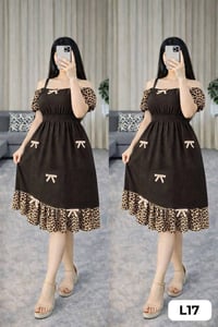 فستان قصير • خامه كريشه • فري سايز ٨٠كج