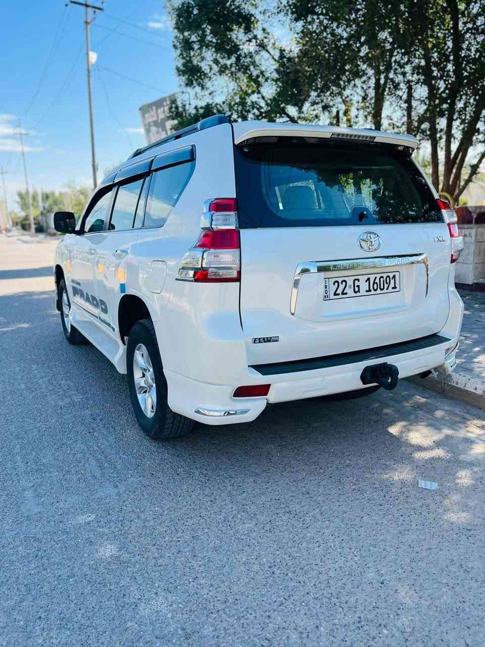 تويتا لاندكروز برادو 2010 
 محدث بلادي اصلي 
محرك 4 2700 فورويل 
كفاله عامه 
شرط التحويل او الوكاله
العنوان واسط نعمانية 
الاتصال 
***********
