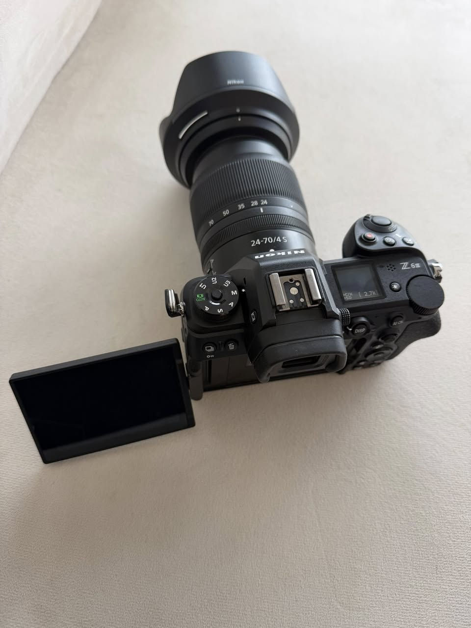 نيكۆ Z6iii  بۆ فرۆشتن
لێنزی ٢٤  ٧٠  F٤
لۆک لۆک شتری 2K
***********
