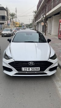 سوناتا ان لاين 2022 فول مواصفات 1/1 محرك 2500 تيربو حادثه خفيف خشم الب...