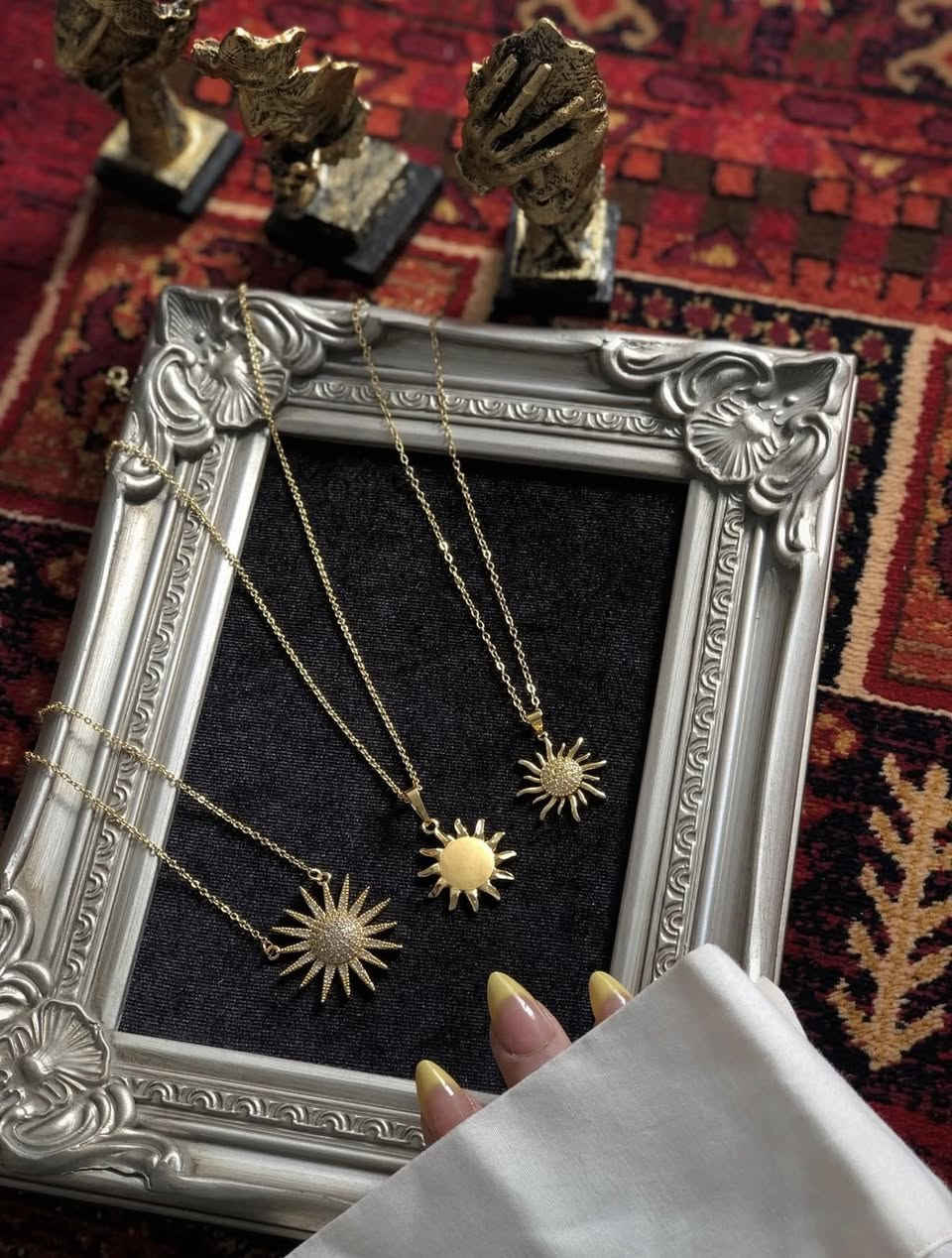 قلادة الشمس توفررت بناات ☀️🪐
ب3،000 

#عنوانهه / كربلاء .الهندية.سوق النساء/مجمع الجوهرة 📍

#سارعوو بالحجزز الكمية محدودة🦦💘💘🛍️


**إذا كنت صاحب هذا الإعلان وتريد حذفه لأي سبب، رجاءا أرسل رسالة إلى الدعم الفني**