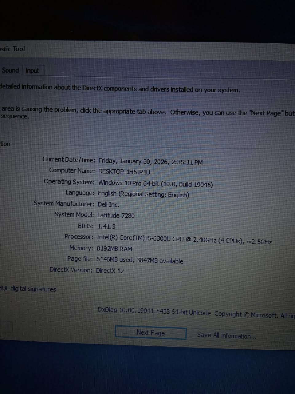 السلام عليكم حاسبه ديل للبيع  او  مراوس ببلي  الحاسبه مامفتوحه التفاصيل موجوده بل صوره مكاني بابل او ***********
