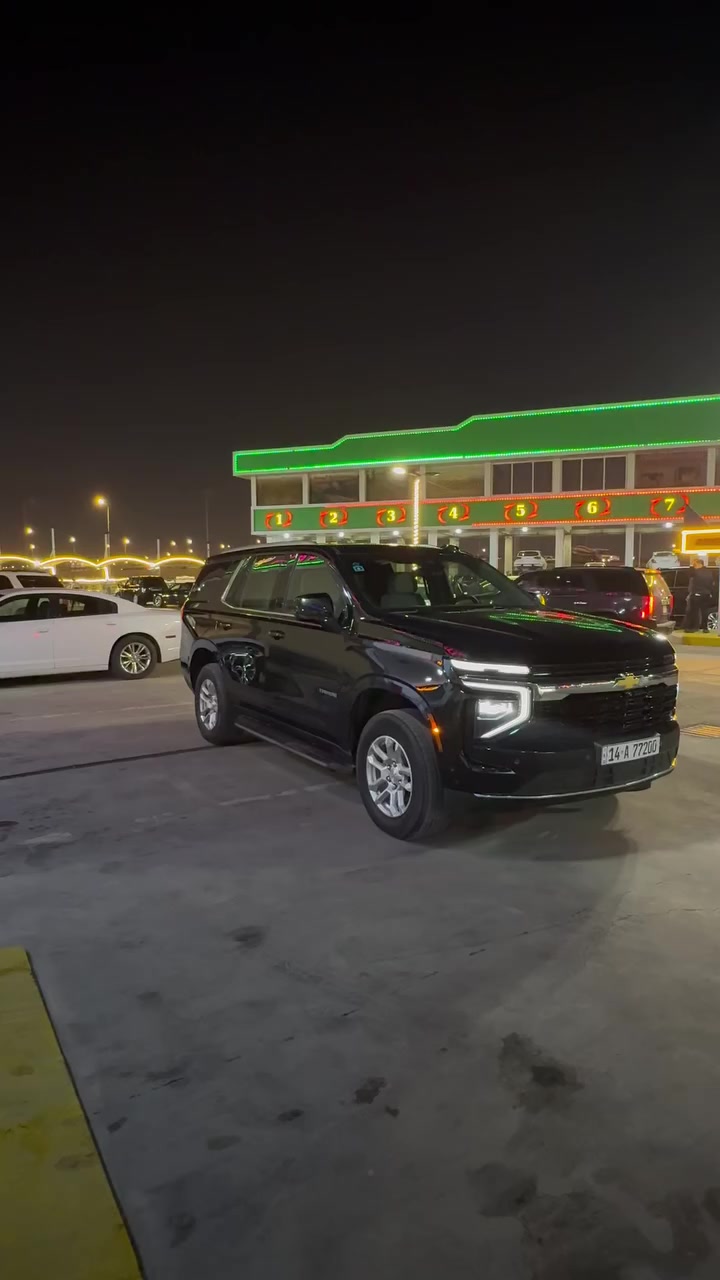 السلام عليكم
للبيع شوفرلية تاهو  رقم مميز 

موديل LS 2025

وكالة المنصور بعدهة داخل الضمان 

مكفولة كفالة عامة 

المواصفات 

4 كاميرات360درجة

كراسي كهرباء 

رادار امامي 

رادار خلفي 

رادار جانبي 

شاشة كبيرة متصلة

وباقي المواصفات المعروفة 

ماشية((((18)))) الف 

السعر٥٦٠ $ 

مراوس حسب القناعه 
***********
