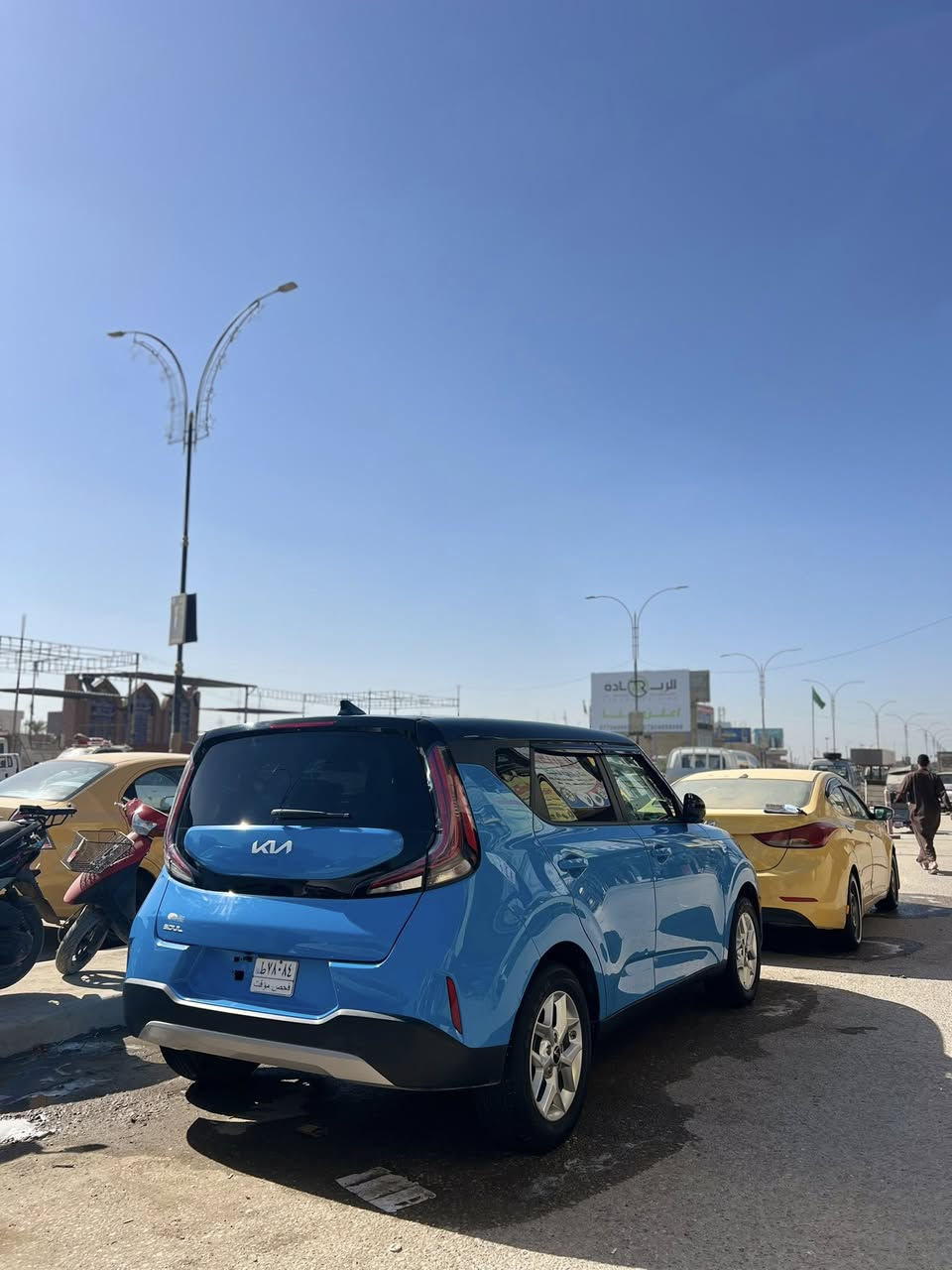 البيع كيا صول 2024
وارد امريكي بدون رقم تترقم جميع المحافظات 
حادث باب وجاملغ امامي فقط بدون دواخل 
ايرباك دركه فقط 
موصفات فول واحد ع واحد (توكلر) معروفه 
بصمه تشغيل عن بعد توقف ذاتي 
شاشه كبيره 10نج  شحن لاسلكي 
رادار بلمري تحديد مسار قياده اليه 
كامره دواره 

مكاني بابـل 📍 نادر الثانيه 
***********
