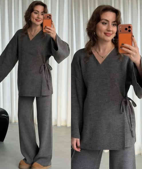 سوت نسائي 🖤🩶
خامة تريكو 3 خيط
قياس فري سايز
يلبس من وزن 50 إلى وزن 90

للحجز والاستفسار يرجى مراسله الصفحه
رقم هاتف واتساب ***********
توصيل بسماية 1000
بغداد 5000
محافضات 6000
يوجد دفع عن طريق الماستر كارد 💵✅
