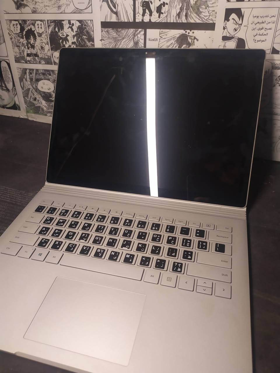 لابتوب من شركة مايكروسوفت

مستعمل نضافته مثل ما تشوف

المواصفات بصوره 

كامره اماميه وخلفيه 

شاشه بدقه 3k

                                                                                   60hz

مناسب للدراسه و مشاهده الافلام ولمسلسلات دقه عاليه مريحه للعين

السعر 360 الف مندون التوصيل


**إذا كنت صاحب هذا الإعلان وتريد حذفه لأي سبب، رجاءا أرسل رسالة إلى الدعم الفني**