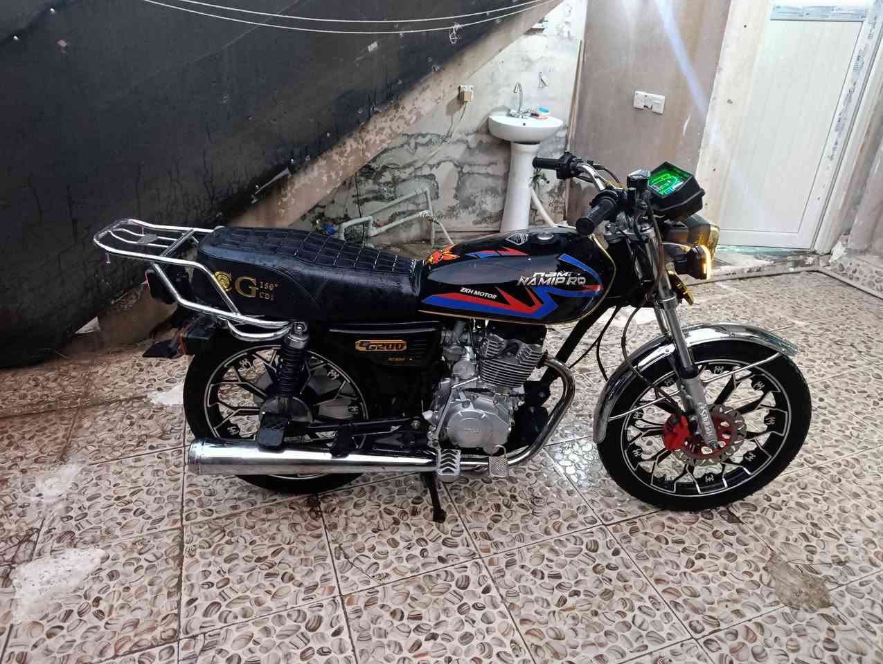 نامي برو 🏍سخت ايراني 2024
منفيس 🎫  اصلي ماتور كامل من كلشي
100من 100 عنوانه اربيل
*********** وتساب
570الف سعرو بي حق جيه.
