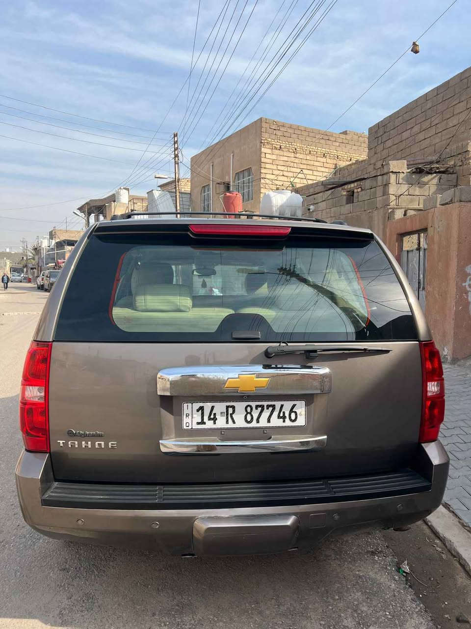 تاهو 2013 السياره بسمي كفاله عامه ماعدا بس المدكر الايمن بي صبغ لا مفتوح ولا بي دك جاكوج صار بي شخط مال ستوته وماراح بالكارت سياره طخم تاير جديد باتري جديد حداديه جديده السعر 258 وبيها مجال
*********** البصرة, العراق
