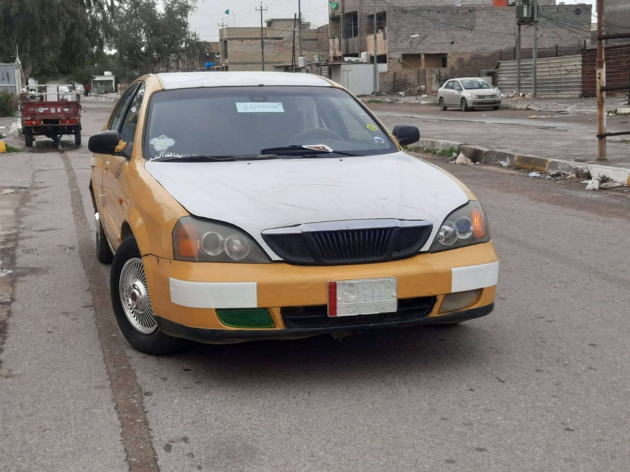 السلام عليكم 
دايو ماكنوس 2003
كير محرك جدد 
السياره جاهزه كبل الشارع 
مصفره هيئه وغرامات 
تحويل مباشر 
السعر 28 
مكان السياره بغداد الشعب
***********
