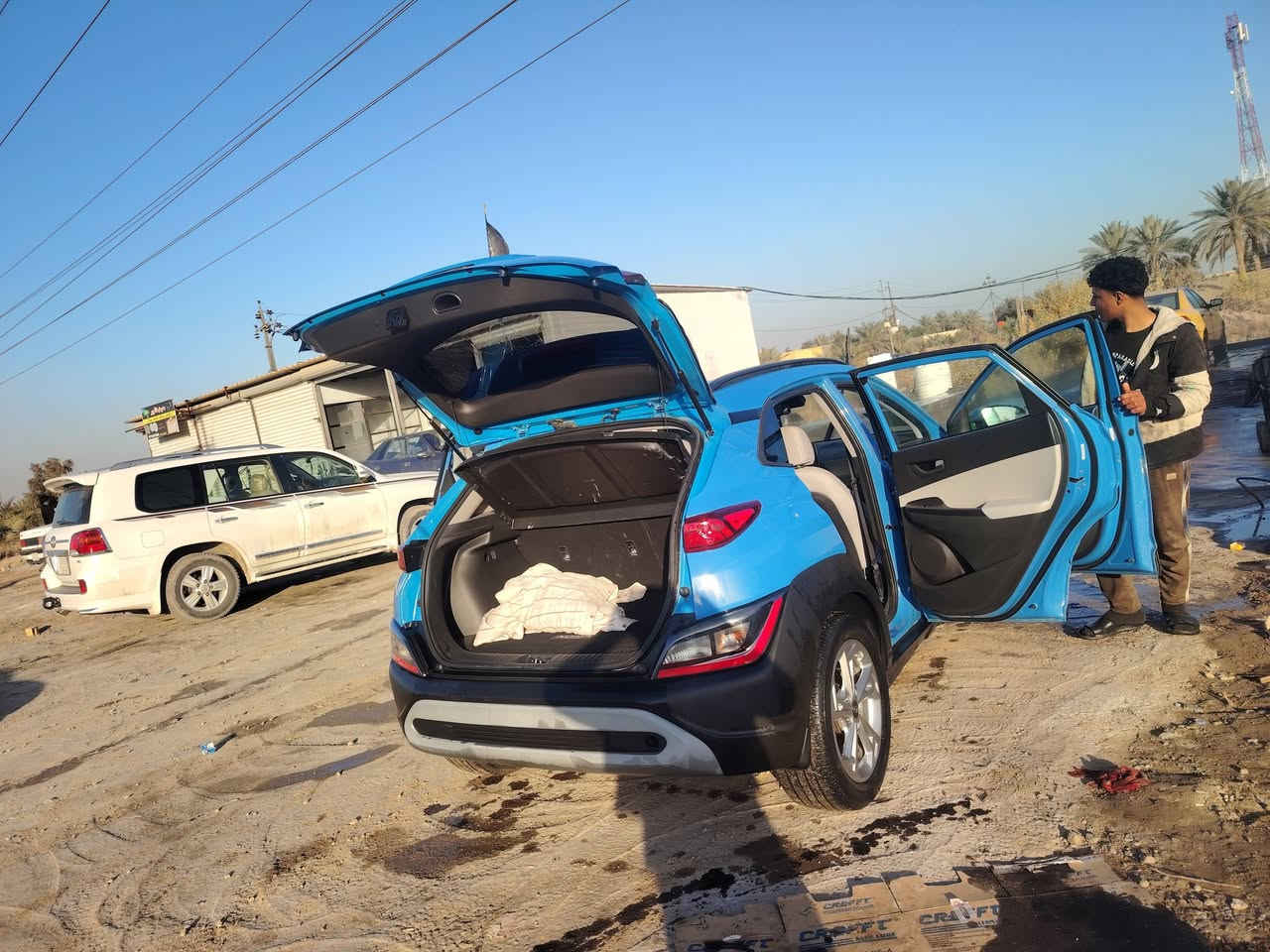 سياره كونه مديل 2023 أمريكي رقم أربيل ***********
