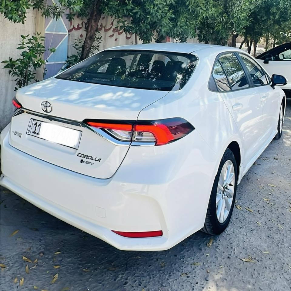 كورلا هايبرد 2025 شكل الخليجي HEV
بيع فقط بدون مراوس 

مكفولة من الصبغ والبارد 
ماشية 21 الف كيلو 

فول مواصفات 1/1 عدا كرسي كهرباء
رقم بغداد باسمي تحويل مباشر 
السعر 155$ وبيهه مجال بسيط 

العنوان بغداد / الكرخ 
للتواصل ***********
