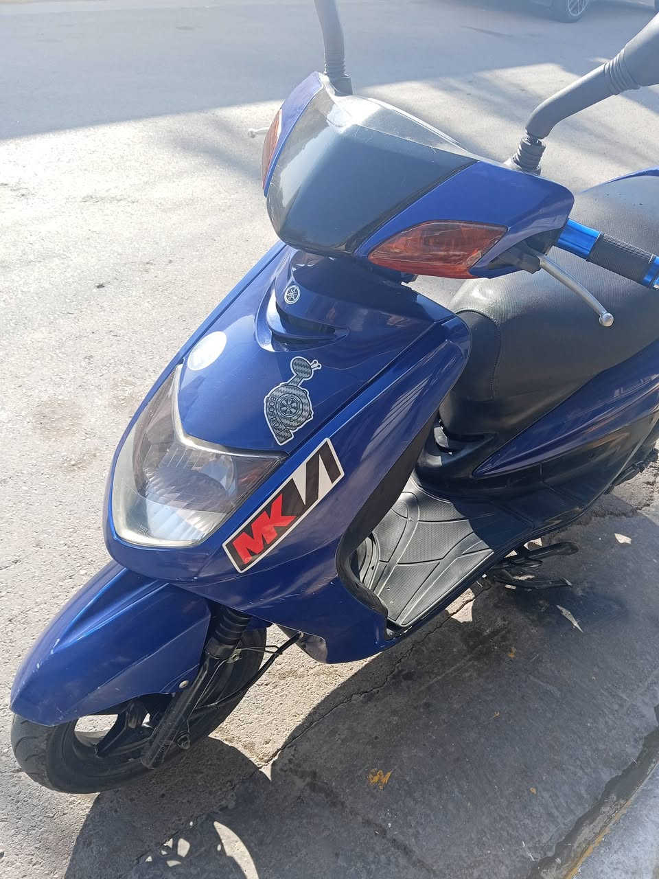 سلام عليكم دراجة سكنس نثية ياباني 110ستاند حساس نضيفة ابلادية ممفتوحة كلجات رياضية شلعة معدل كهربائيات سلف هندر اشاير يمنة يسرة هورن كيج بانزين كيج سرعة شغالات دبلات ناعمة تخبل قفل جنطة قفل استيرن اوراقها موجودة اريدها ب850وبيها مجال بسيط مكاني بغداد حي الجامعة رقم الهاتف ***********بي واتساب وبالعافية على ياخذها
